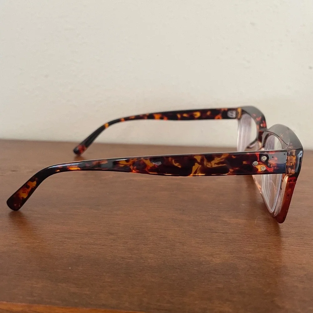 ZEELOOL Grover Frames Only Eyeglasses Tortoiseshell 50-20-143 Chunky Rectangle